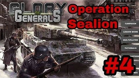 CAMPAIGN(Glory Of Generals)Axis Operation Sealion