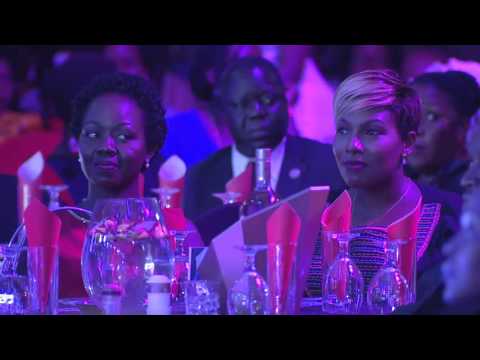 Lillian Mbabazi performance at the show. Kansiime Anne. African comedy.