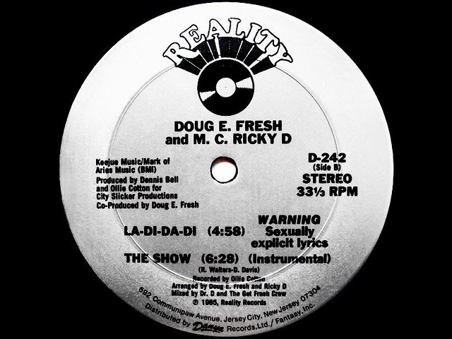 Doug E. Fresh & M.C. Ricky D - La-Di-Da-Di [Explicit Lyrics] class=