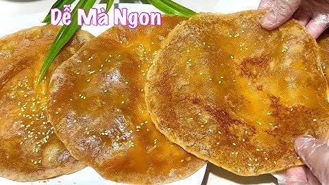 Nhà có Chuối Chín làm thử bánh này dẻo dẻo dai dai ăn Rất Ngon- Banana cake