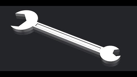 Simple Wrench Design Tutorial in Siemens NX