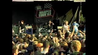 2003 vans warped tour lineup