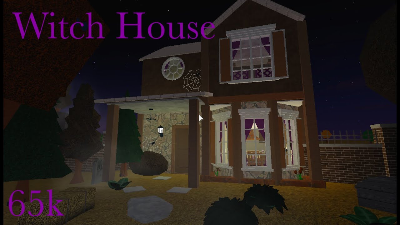 Witch House 65k Roblox Bloxburg Speed Build Youtube - the charmed house roblox