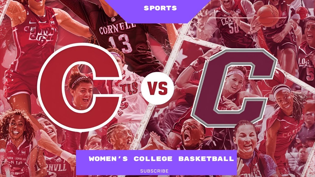 Cornell Battles Colgate Women’s Basketball 2025 | NCAA Rivalry Showdown
