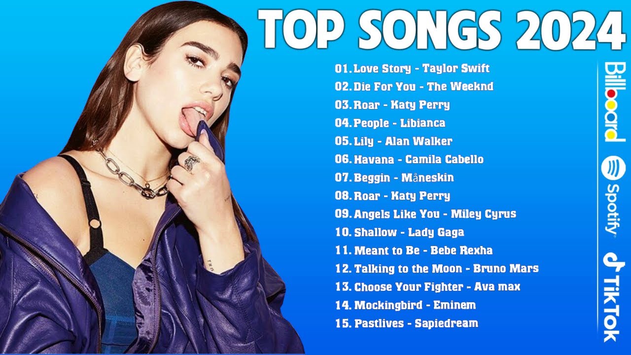 Billboard Hot 20 Songs of 2024 Top 20 Latest English