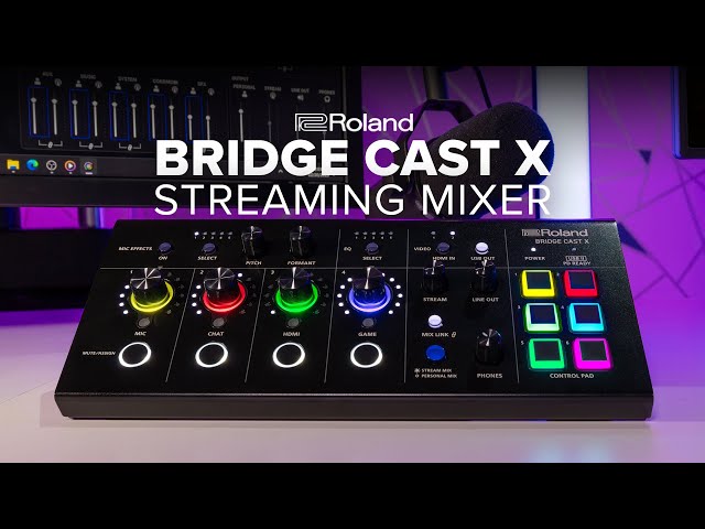 Аудиоинтерфейс для стриминга ROLAND BRIDGE CAST X