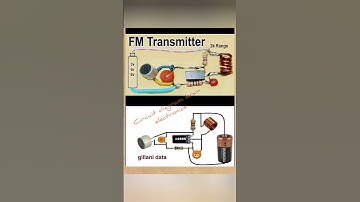 FM transmitter easy circuit ⚡#circuitbasics #electroniccircuit #fmtransmitter
