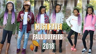 MUST HAVE FALL OUTFITS 2018. 🍂 TWEEN GIRL FALL LOOK BOOK screenshot 2