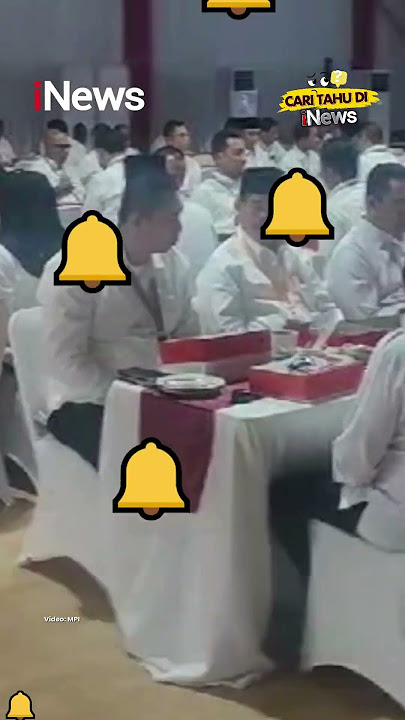 Bak TNI, Kepala Daerah Makan Siang Diawali Bunyi Lonceng
