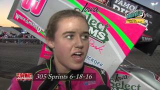 Knoxville Raceway 305 Sprint Car Highlights