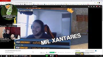 Rachel CSGO Смотрит SUPERSTITUM:How XANTARES Really Plays CS:GO