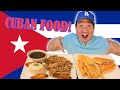 Trying CUBAN FOOD for the First Time!