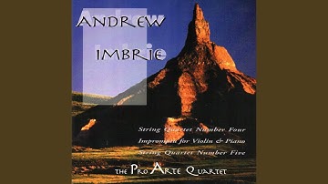 String Quartet No. 4: II. Quasi scherzando