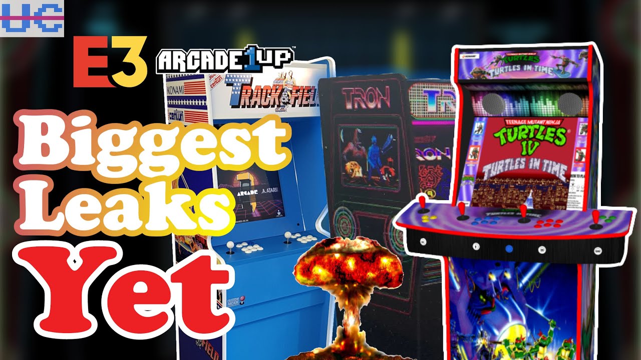 BIGGEST Leaks Yet! Arcade1up FULL LINEUP REVEALED YouTube