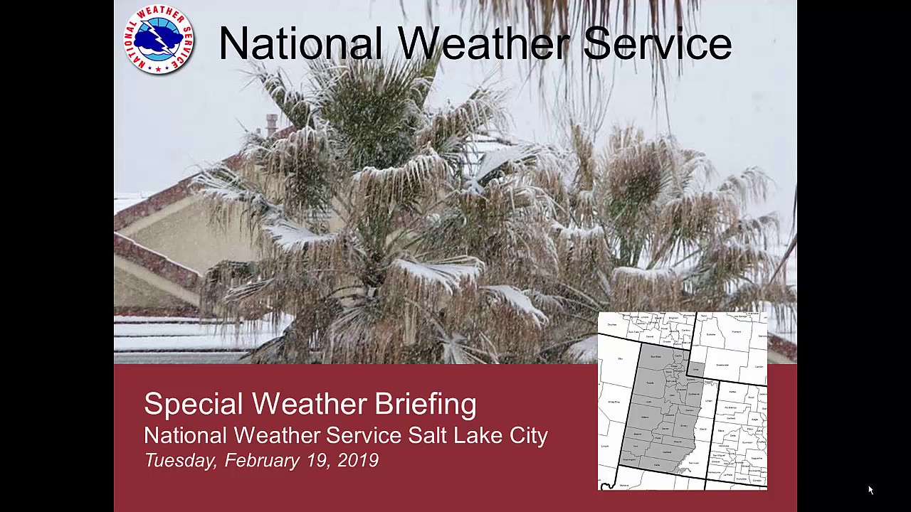 Winter Storm Update:  Central and southern Utah to see heavy snow