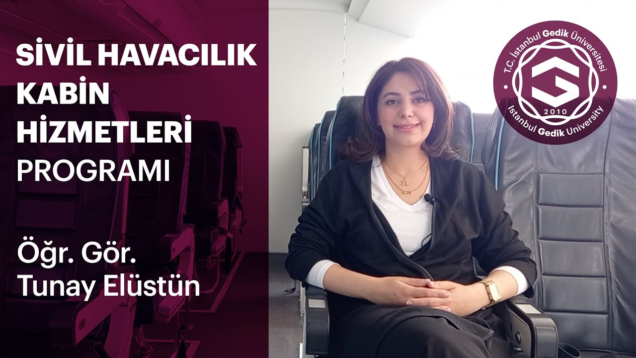 sivil havacilik kabin hizmetleri istanbul gedik universitesi