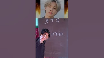 BTS Jimin Drawing 😍 #shorts #short #youtubeshorts #bts #btssarmy #btsjimin #btsvforever