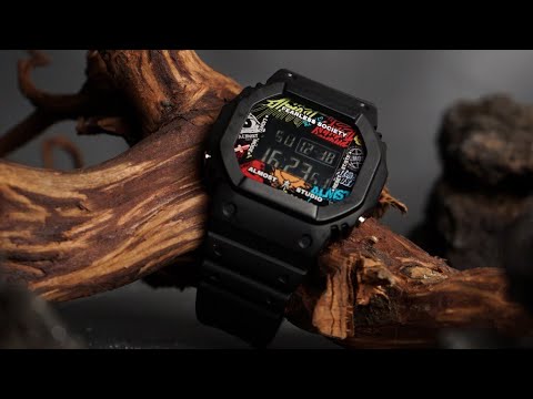ALMOST STUDIO - JAM TANGAN DIGITAL - INFINITE - BLACK - YouTube