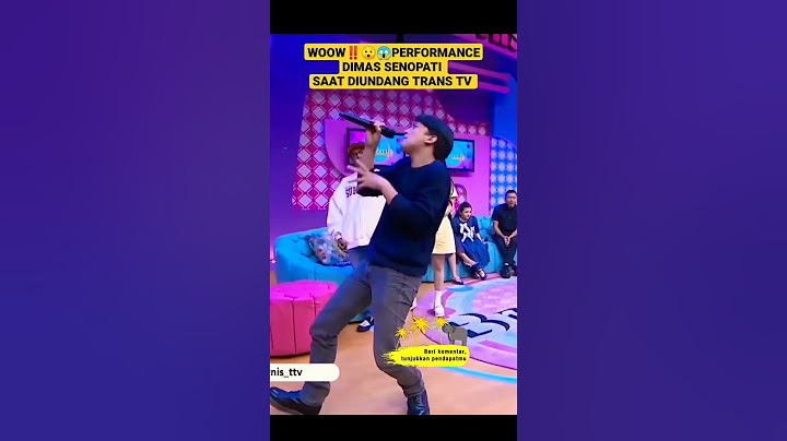 #tiktokWOWW KEREN.. ‼️👏😯🤠PENAMPILAN DIMAS SENOPATI SAAT DIUNDANG OLEH TRANS TV #dimassenopati #tr