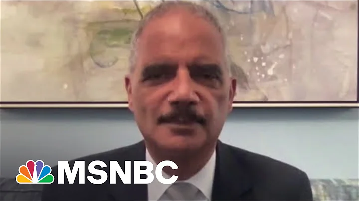 Eric Holder: Vote Up And Down The Ballot For Candi...