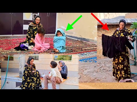 از نگرانی تا لبخند زندگی شهلا و فرزندانش در خانه جدیدشان