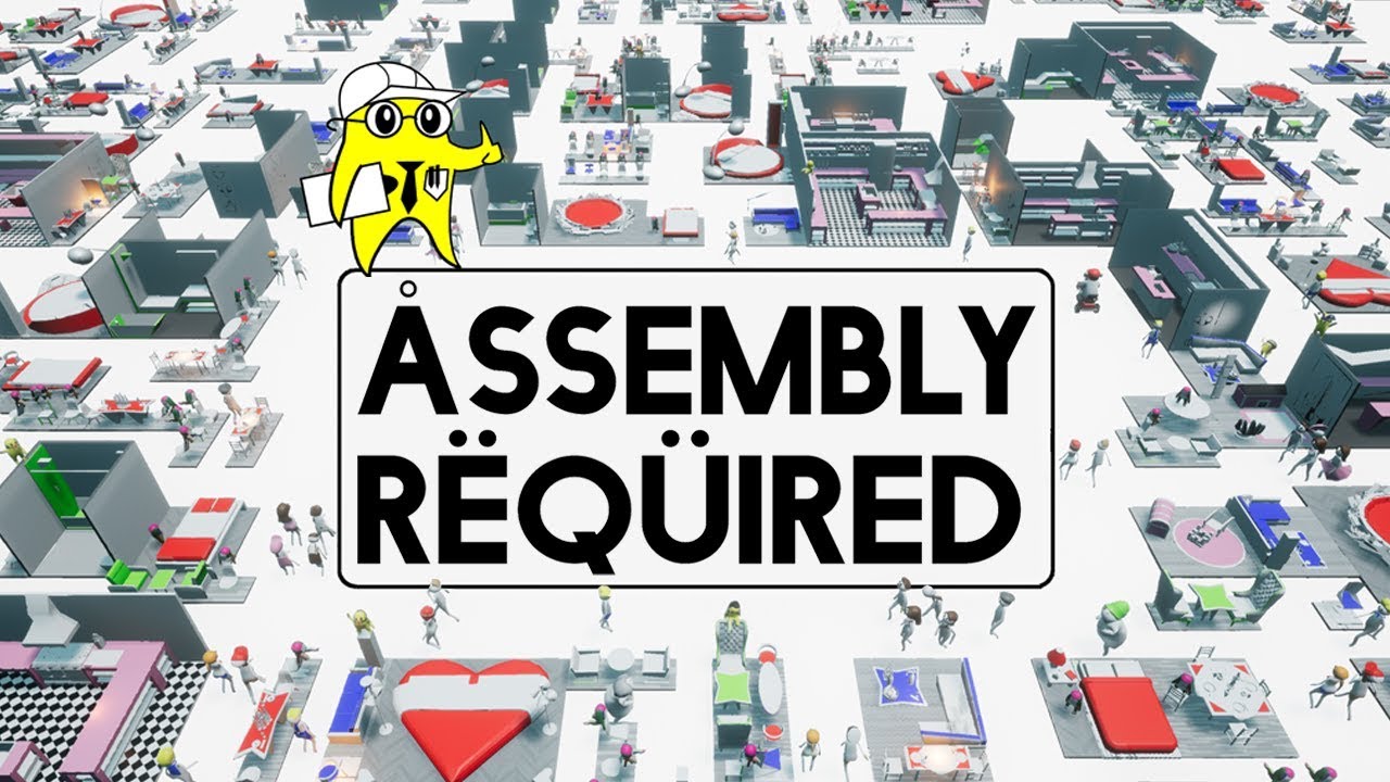 Assembly required. Ikea Simulator. My Assembly game.