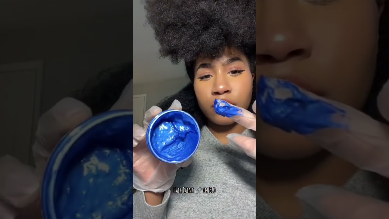 Trying Cool Hair Dye Ideas On My Afro Afrohair