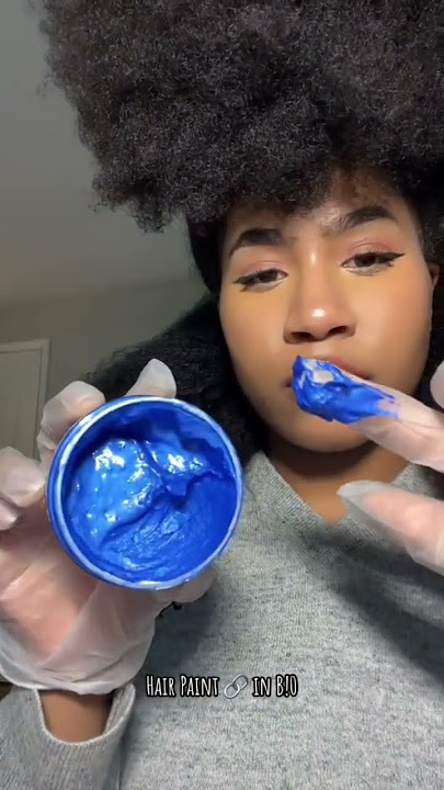Trying cool hair dye ideas on my afro #afro #afrohair #hair