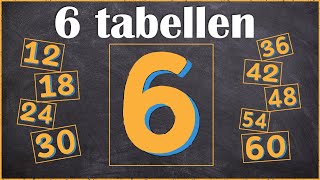 6 Tabellen - Lær 6-Tabellen - Matematik