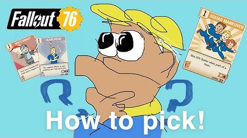 How to Create a Character Build on Fallout 76 - Perk Selection Tips, How To Know What To Equip, Etc.