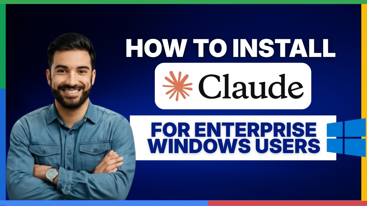 How to install Claude Code for enterprise Windows users[FULL GUIDE ...