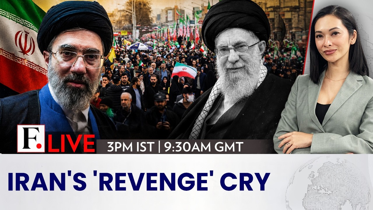 'Avenge Khamenei': Iran Urges Massive Funeral Turnout, Hits Out At US & Israel | Firstpost LIVE thumbnail
