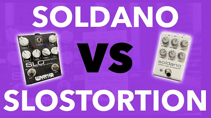Soldano pedal vs Wampler Slostortion pedals, whats...