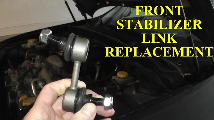 Subaru Front Stabilizer Link Replacement with Basic Hand Tools