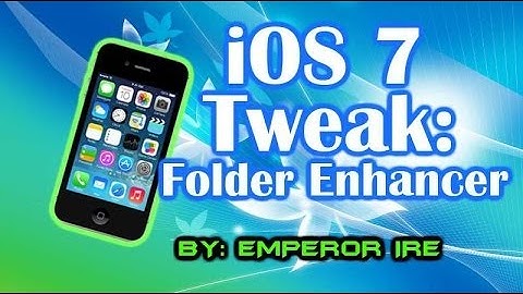 Folder Enhancer-iOS7- Customize Your Folders