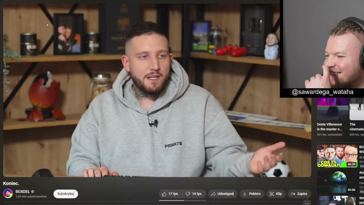 WARDĘGA KOMENTUJE FILM BOXDELA, OGLĄDA DYMY NA AFERKACH(MARCOŃ) CZ2