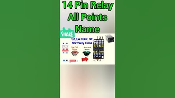 14 Pin Relay Connection #shorts #shortsviral