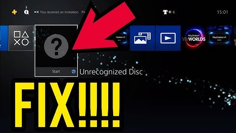 Fix Game Disc unrecognized on ps4 with best method and all solutions