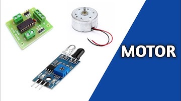 Dc motor control using ir sensor with l293d| l293d driver
