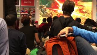 Nintendo NY -The Legend of Zelda : Breath of The Wild Crowd Reaction