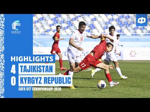 Tajikistan vs Kyrgyz Republic | CAFA U17 Championship 2026 | MD3 | Highlights — football highlights