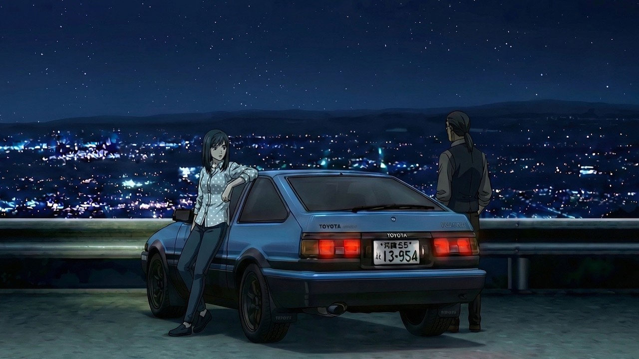 Initial D Anime Don't' Go Baby Hyper Eurobeat X City Pop | AMV