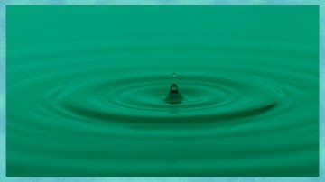 Slow Motion Green Color Water Drops l Moving Background l Motion Loop l Relaxation Video