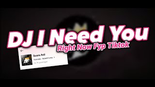 DJ I NEED YOU RIGHT NOW X DROP JJ - DONT LET ME DOWN MENGKANE FYP TIKTOK