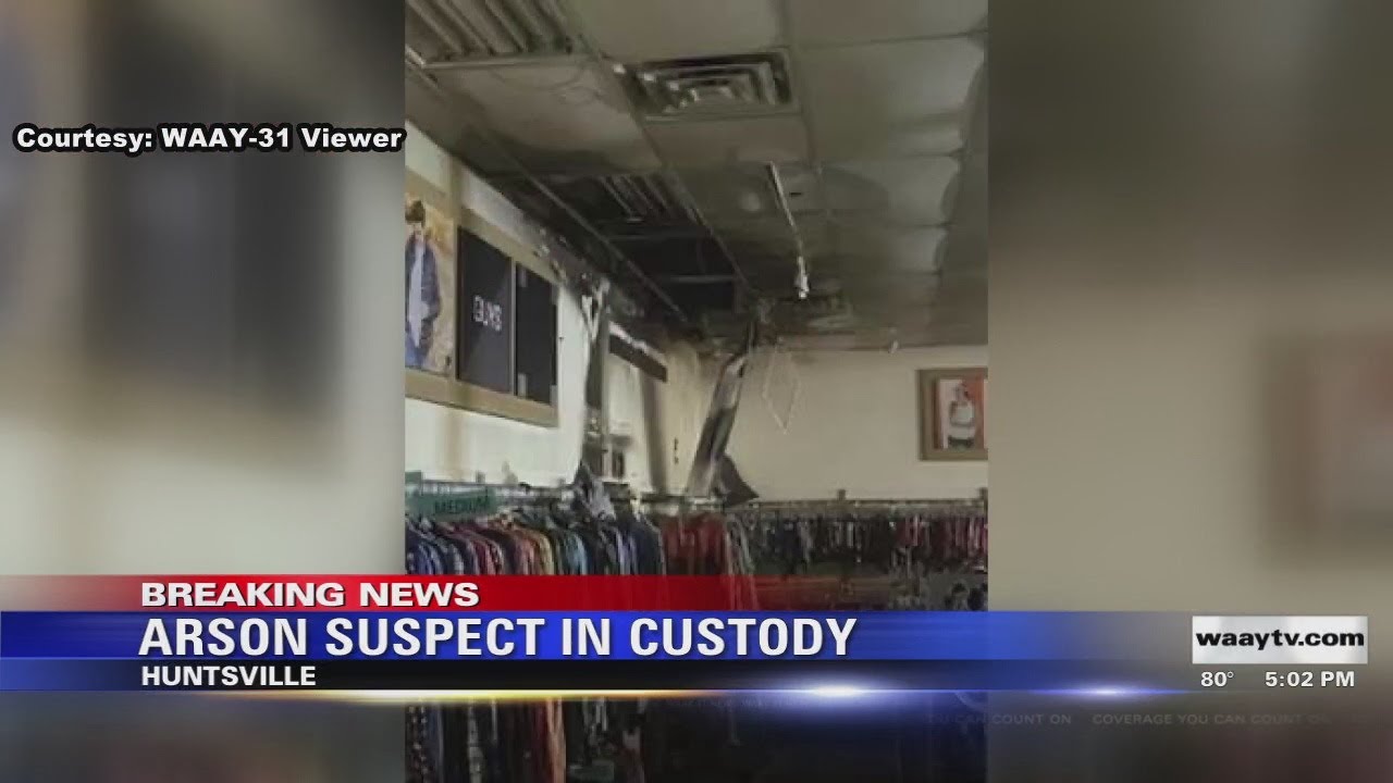 Arson Suspect in Custody - YouTube