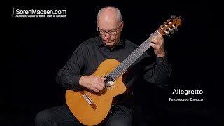 Allegretto (Ferdinando Carulli) played by Soren Madsen