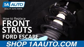 How to Replace Front Struts 01-12 Ford Escape
