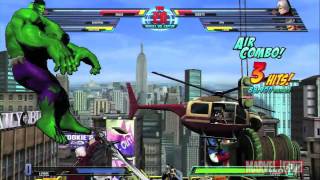 Marvel vs. Capcom 3 Gameplay Video #5