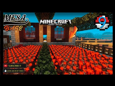 Cara membuat farm nether wart otomatis di mcpe 1.16||MESA base||#minecraftsurvivalindonesia