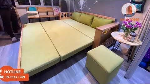 TOP 10 MẪU SOFA GIƯỜNG GỖ (SOFA BED GỖ) ĐẸP CAO CẤP HIỆN ĐẠI DÀNH CHO PHÒNG KHÁCH NĂM 2021-2022